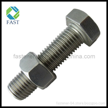 Stainless Steel Hexagon Nut and Bolt (M1.6~M160)